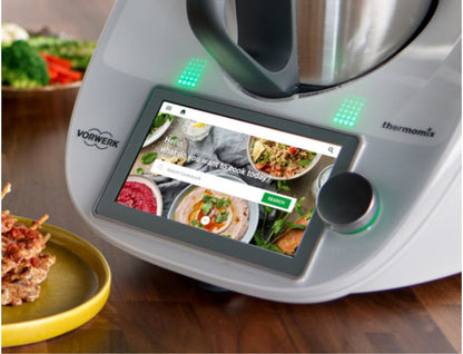 Vorwerk Thermomix TM6 - side view showing build quality and touchscreen