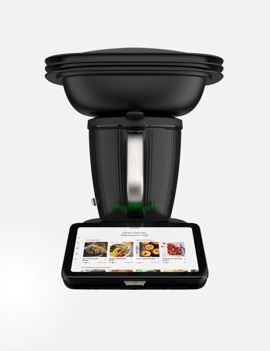 Vorwerk Thermomix TM7 - side profile showing premium German build quality
